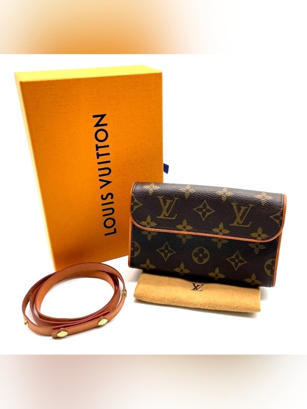 Louis Vuitton Monogram Pochette Florentine  Waist Bag